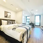 Chic & Comfy 1 Bed Studio Vs Gym Pool & Sauna In Cbd Near Skytower