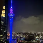 Magnificent Skytower, Sea, Habour View In Cbd