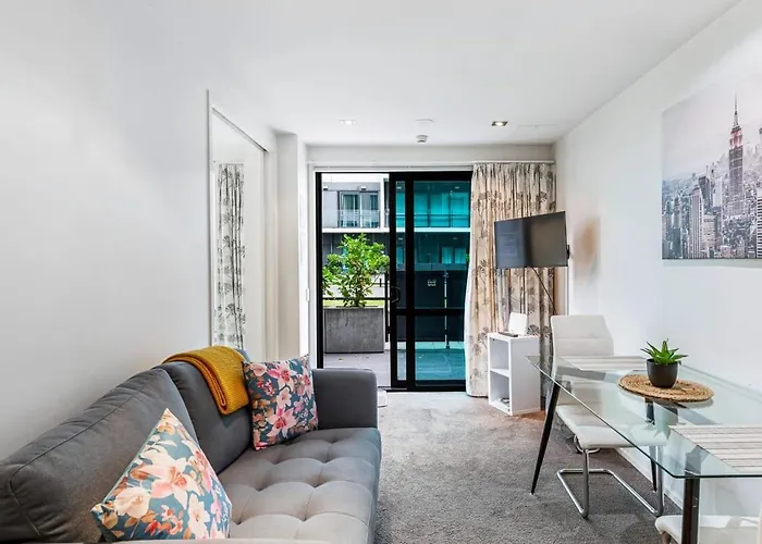 1Br Apartment With Patio Close To Spark Arena