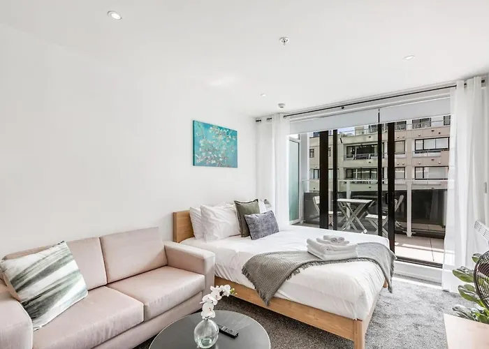 Central Studio + Private Balcony