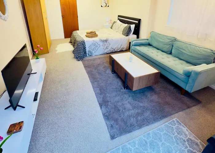 Two Bedroom Airport Flat Free Wi-Fi Parking Peaceful Stay