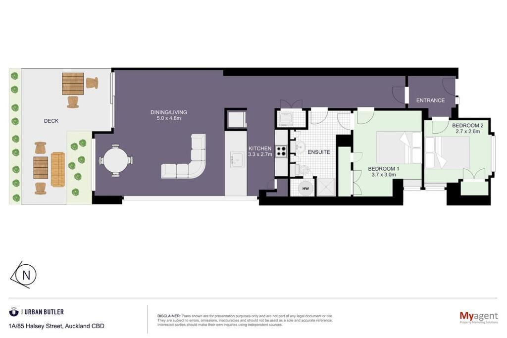 Elegant & Sunny Living With Stunning Marina Views Auckland