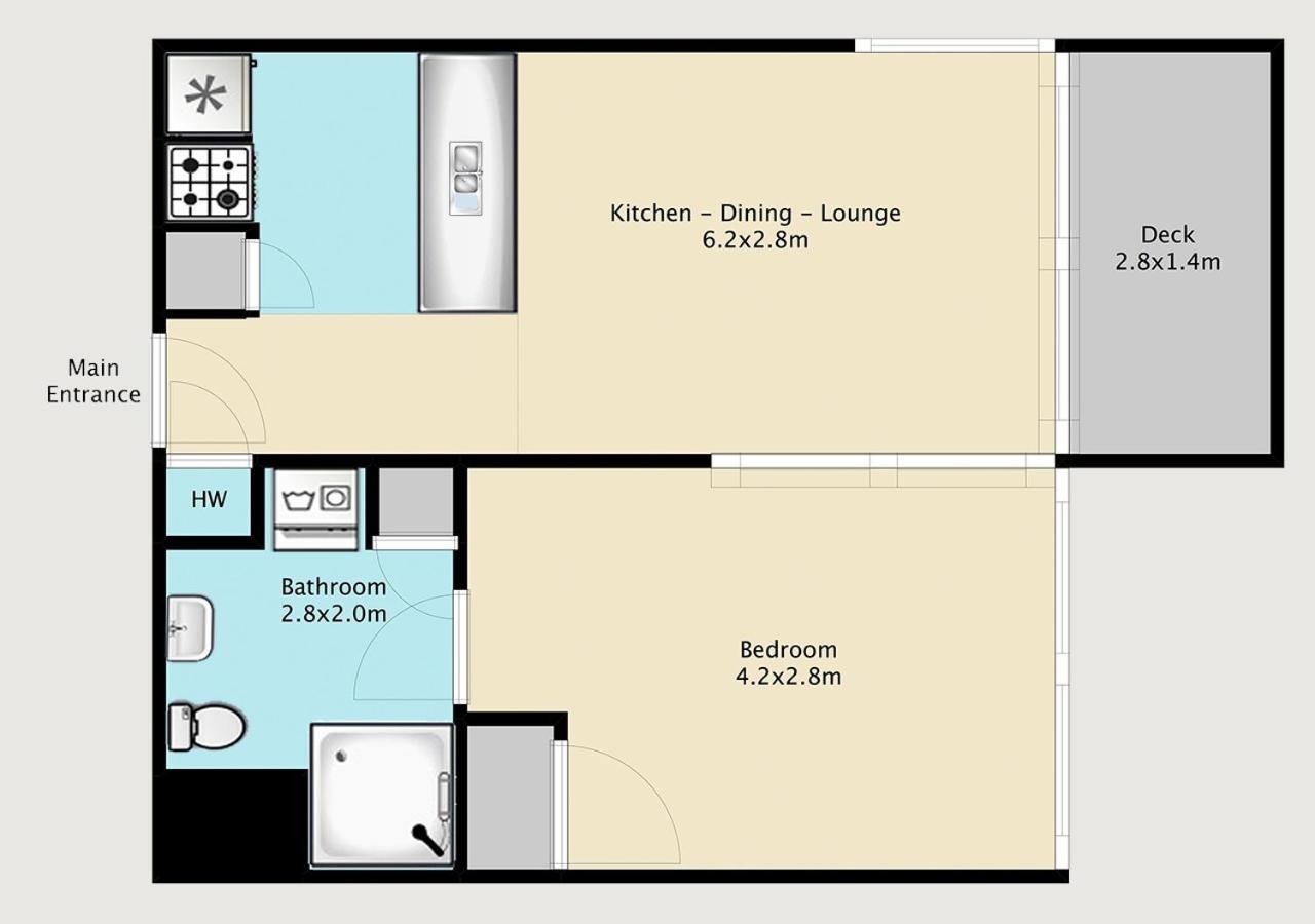 Qv Cosy In The Viaduct Apartment Auckland