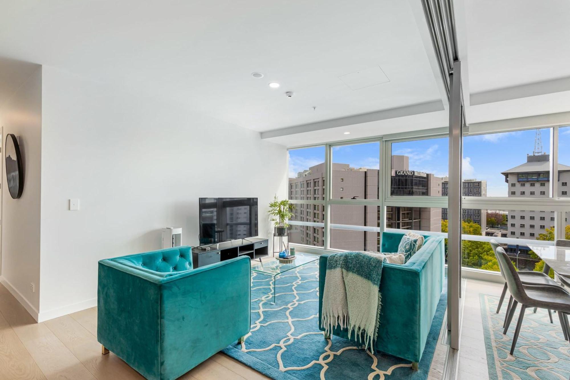 Apartment Brand New Luxe 3-bed In Aotea Square Auckland