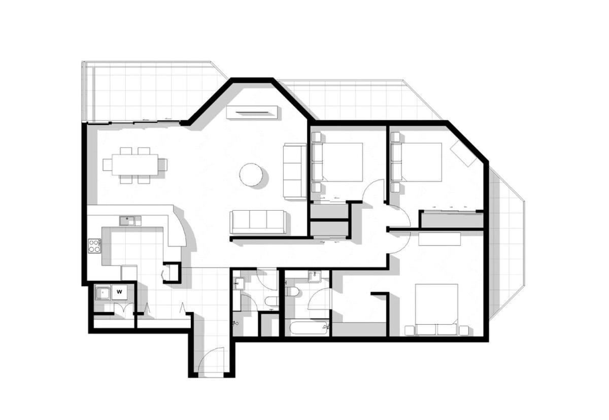 Stunning Three Bedroom Near Sky Tower Auckland