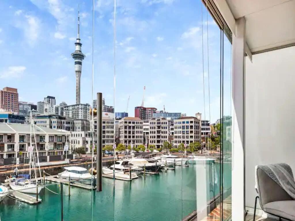 Apartment Stunning Views Of Viaduct Harbour Free Parking