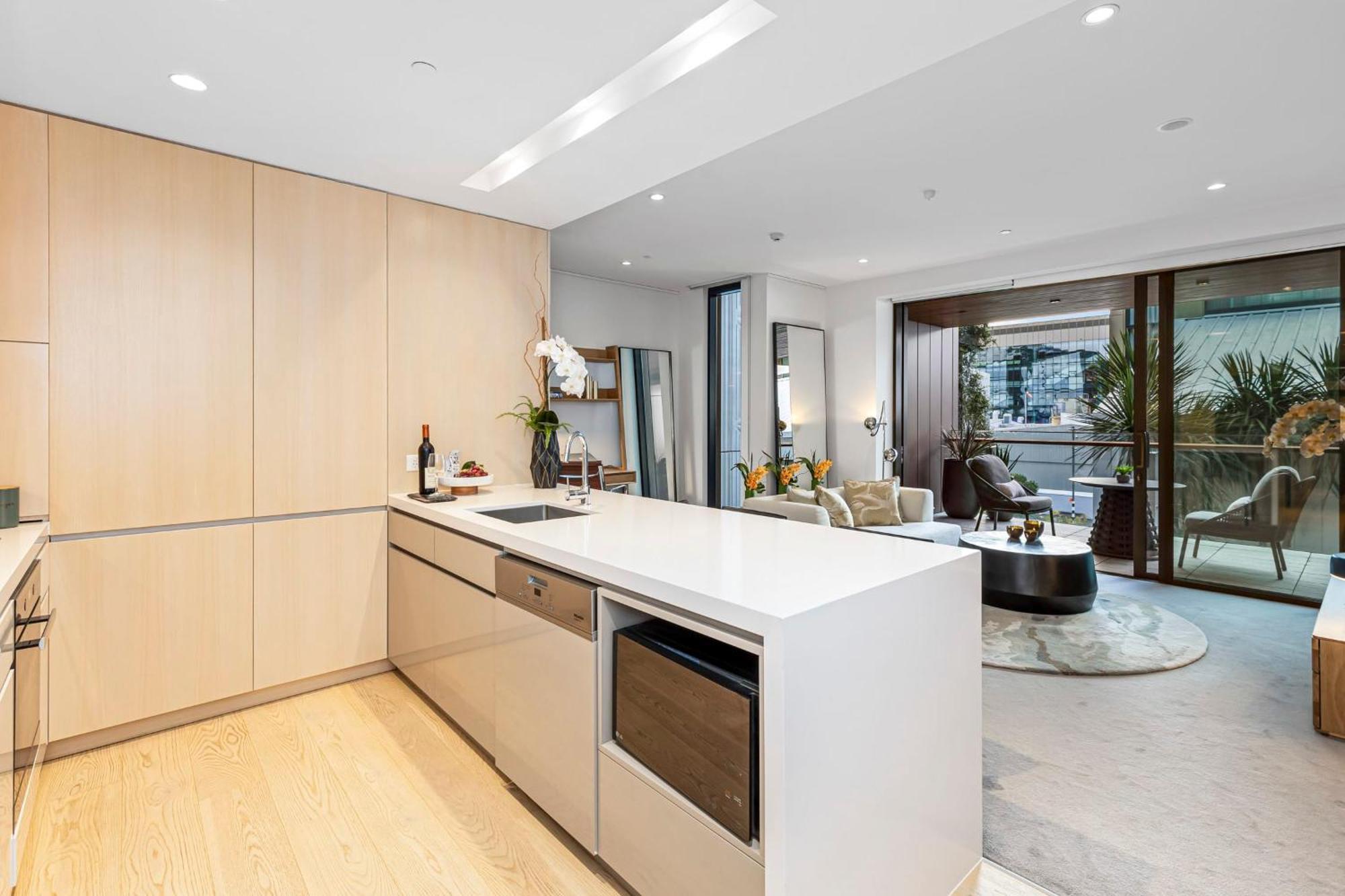 Elegant 1-bd Wynyard Quarter With Carpark *