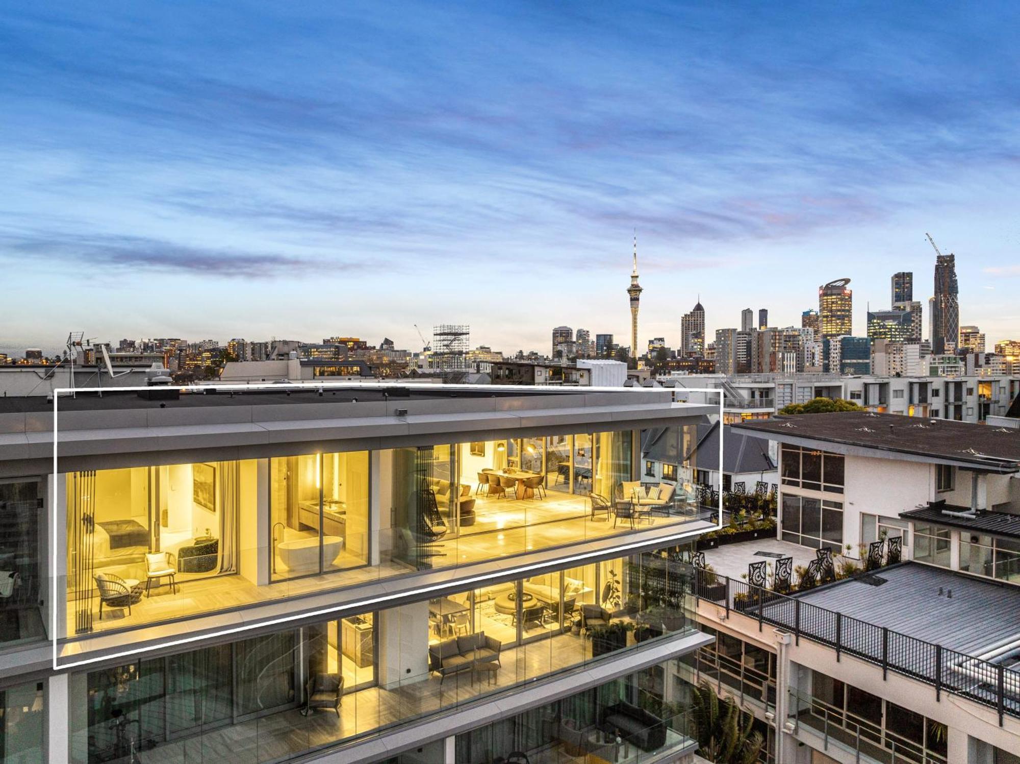 Apartment 4bd Parnell Penthouse With Breathtaking Views *