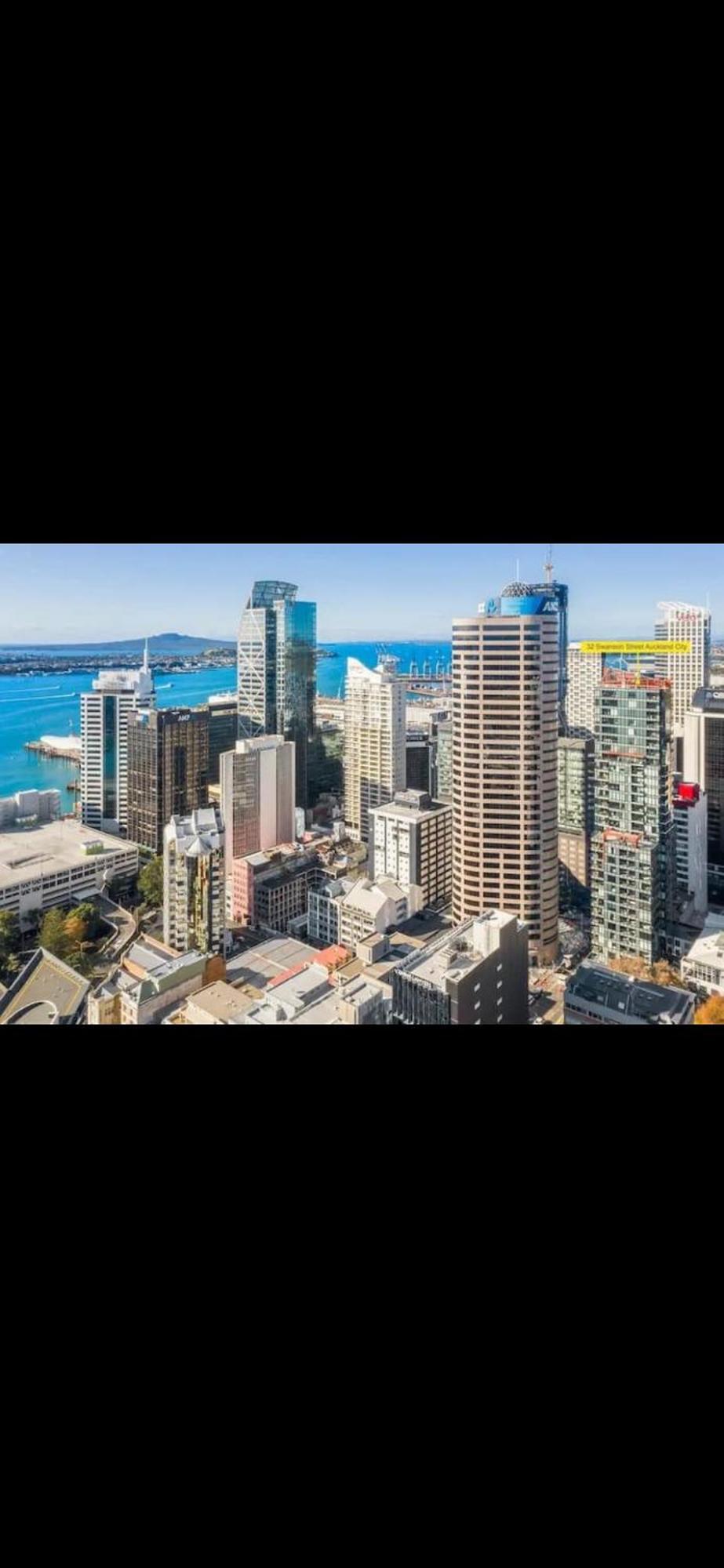 天空城景 海景 私人大阳台公寓 * Auckland