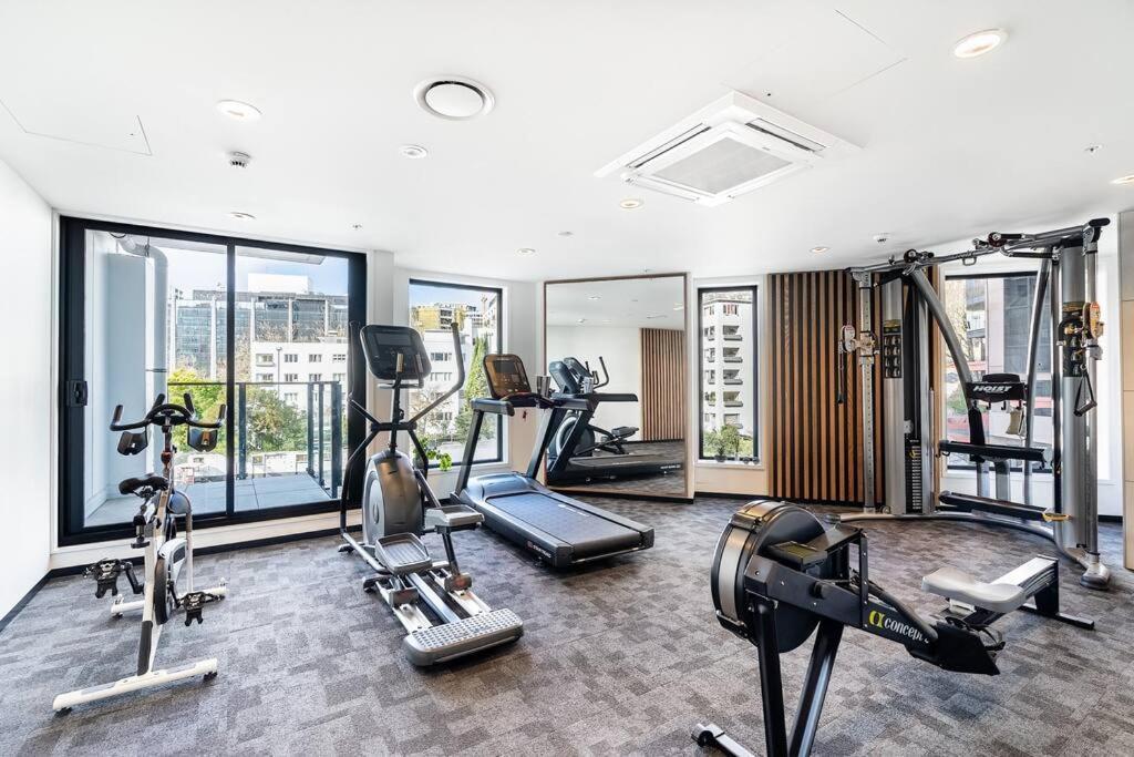 Apartment View With Pool & Gym