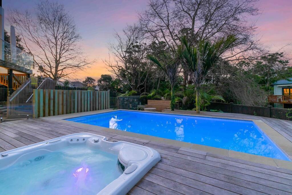 Poolside Cityscape Villa
