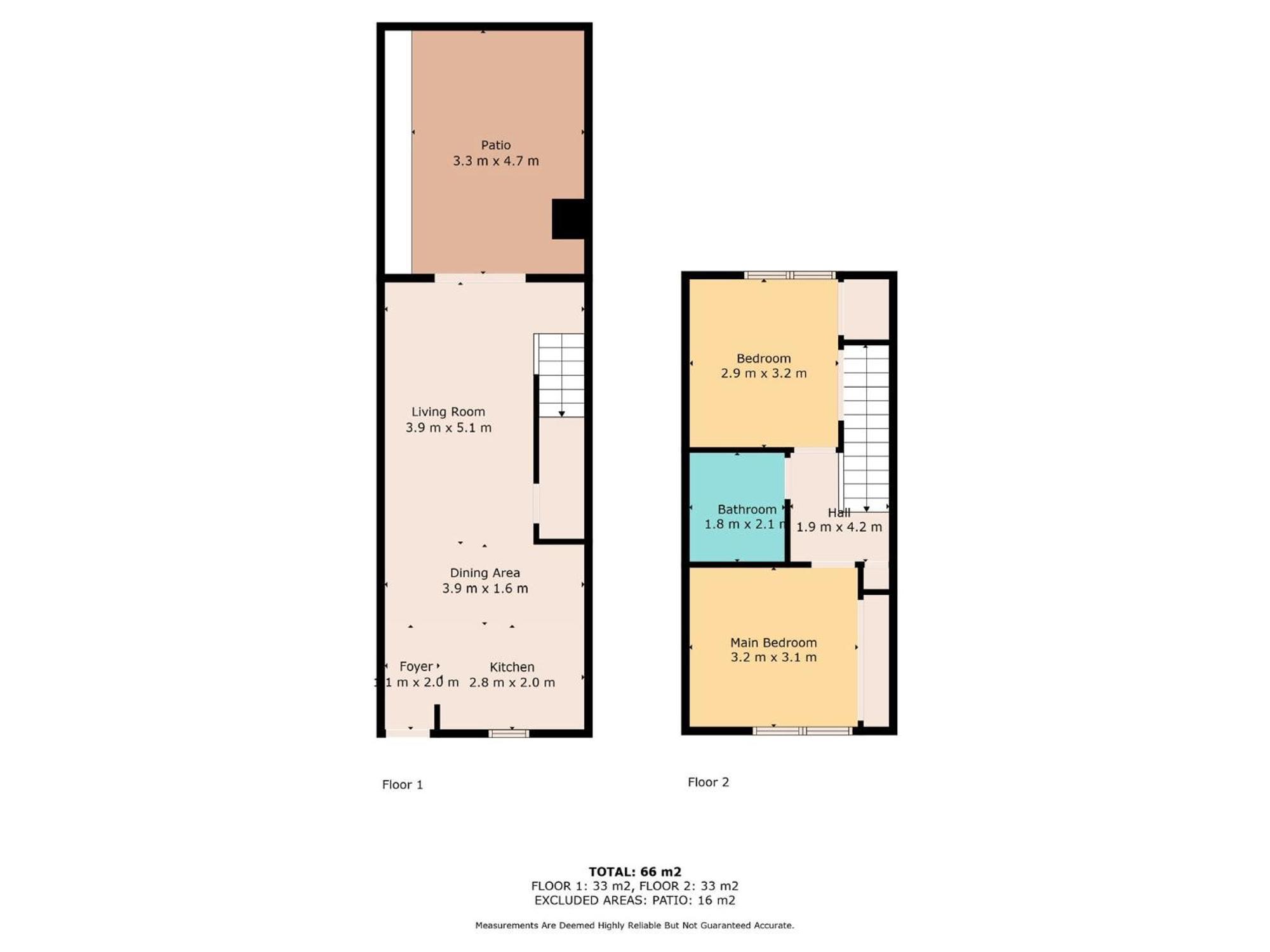 Modern 2-bedroom Retreat With Private Patio