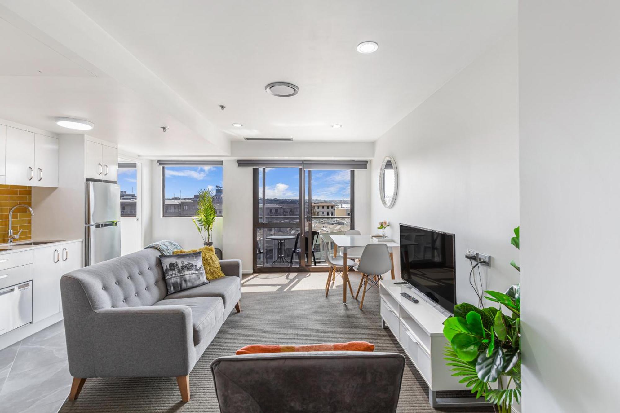 Apartment Contemporary 1br Escape With Pool & Gym *