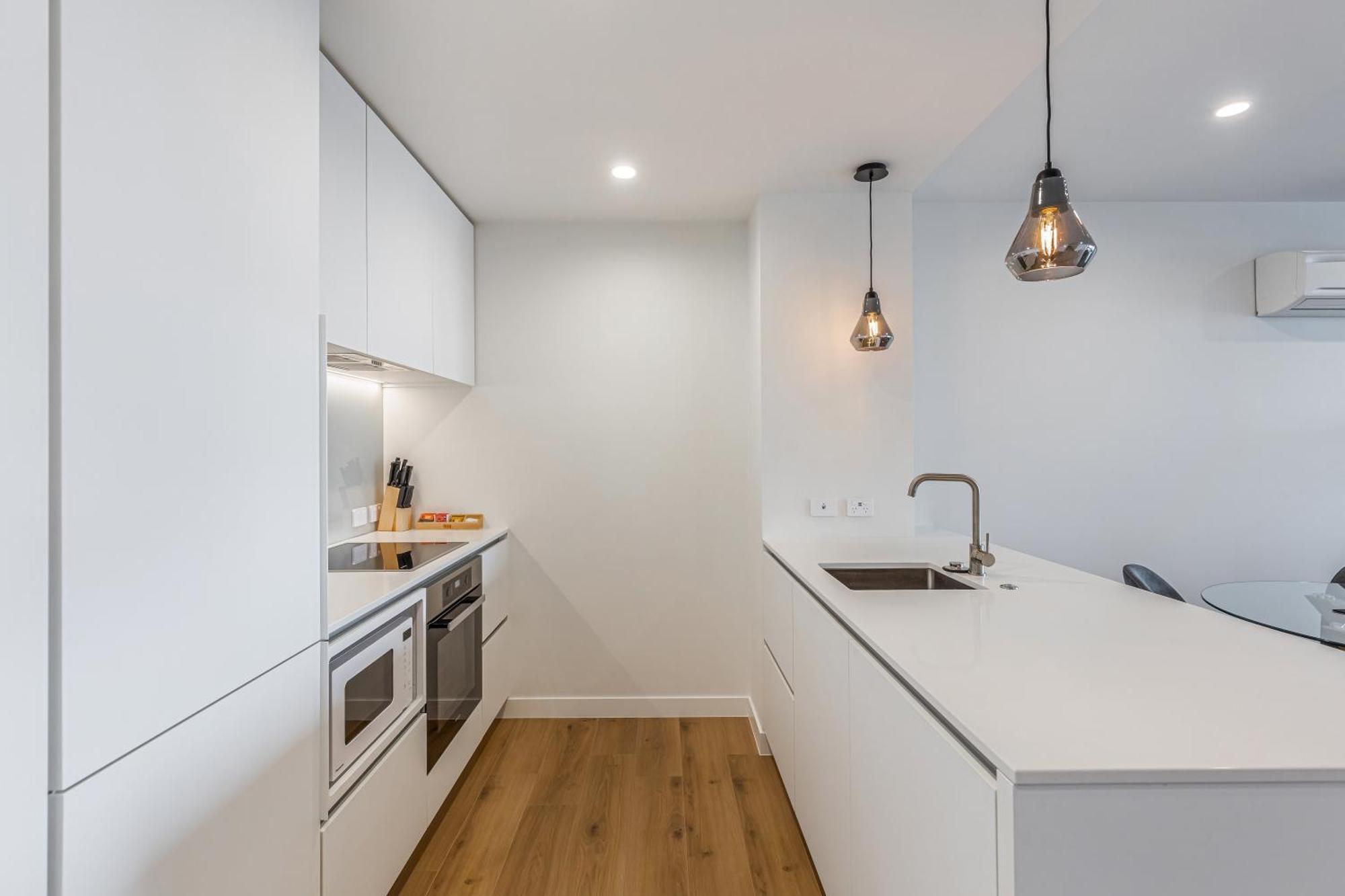 Apartment Stylish With Balcony And Full Amenities Auckland
