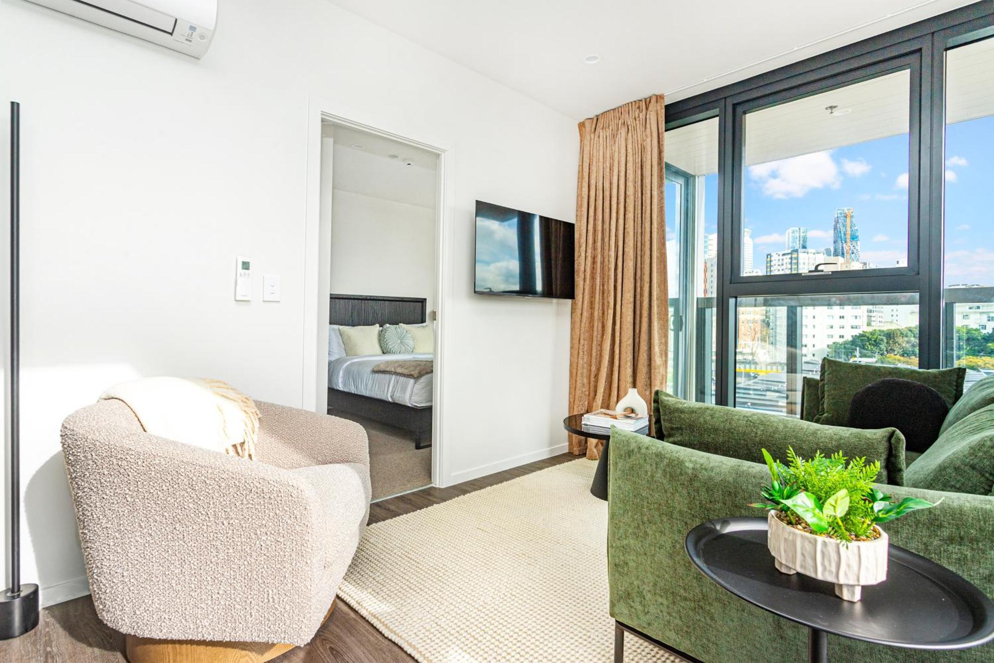 Apartment Parnell Haven With Parking, Aircon & Gym *