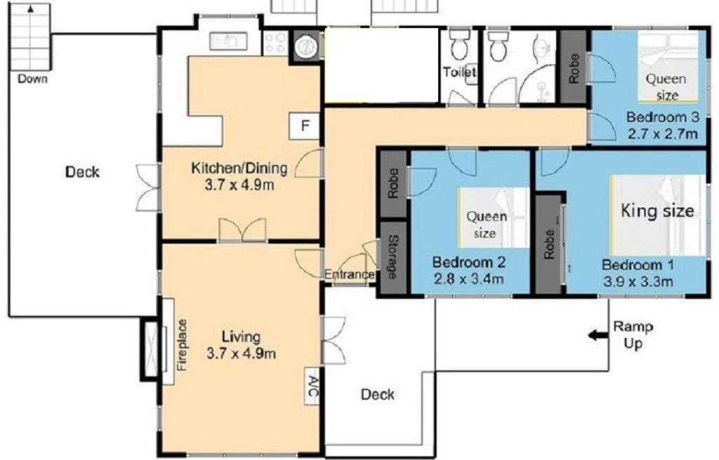 Pousada White Weather Board House *