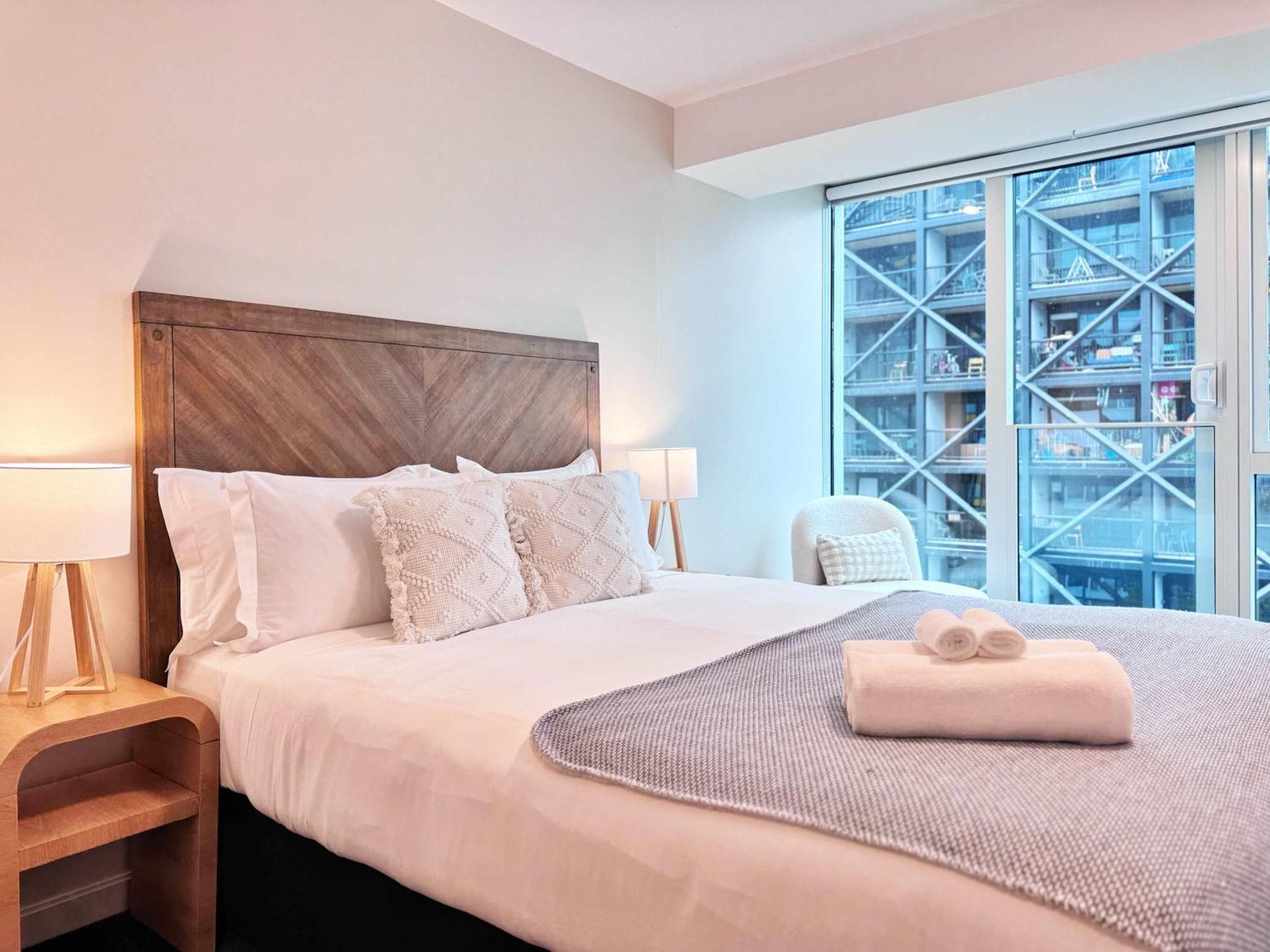 Retreat Chic 1brstudio Near Sky Tower Apartamento