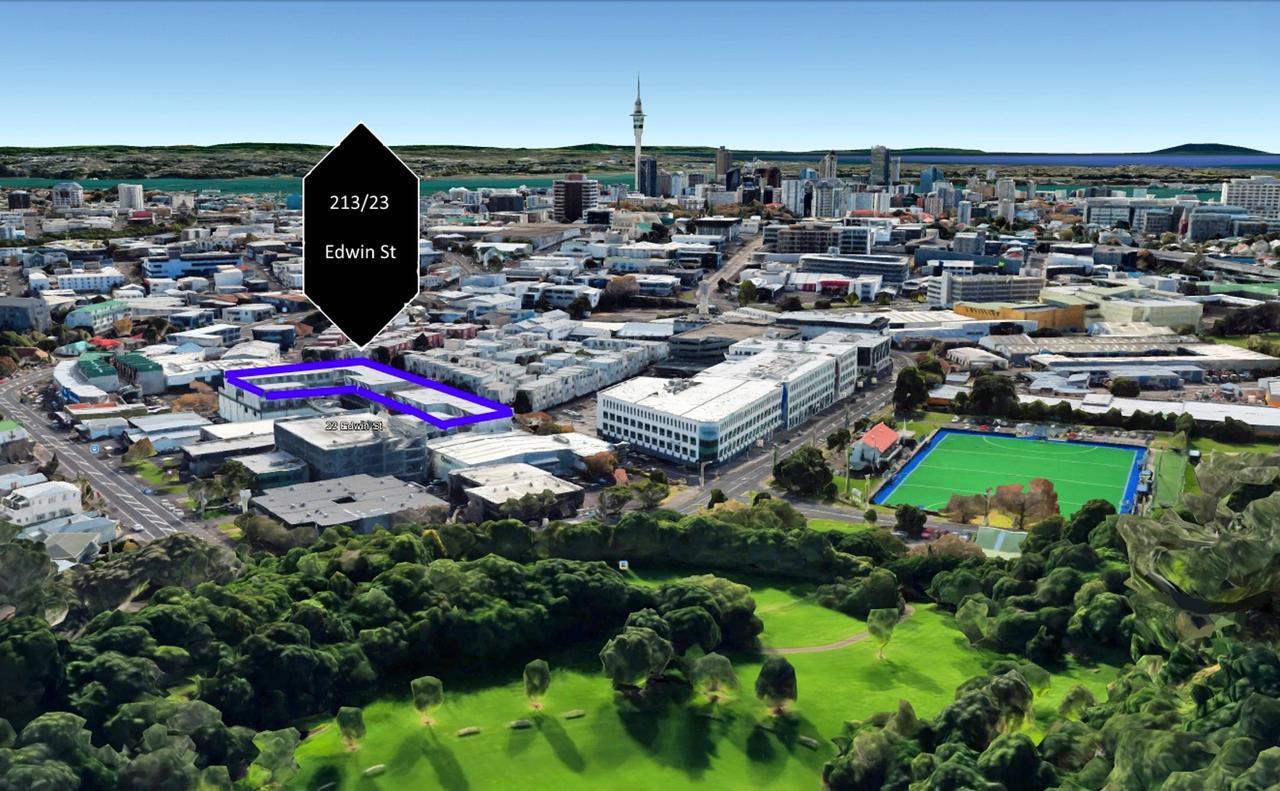 City Fringe With Sky Tower And City Views