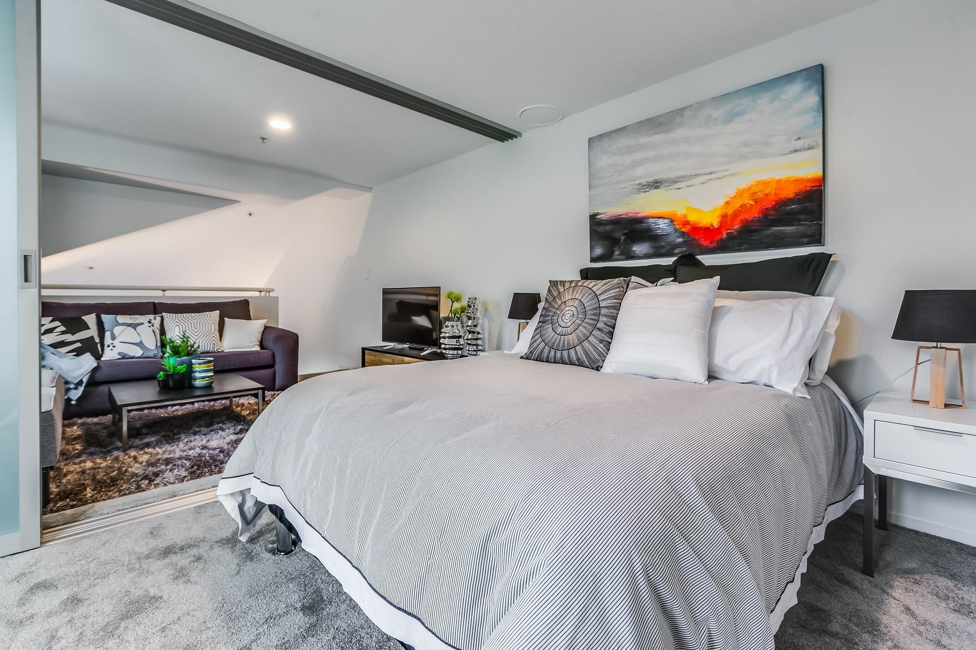 Penthouse With Mezzanine & Harbor Views Apartment Auckland