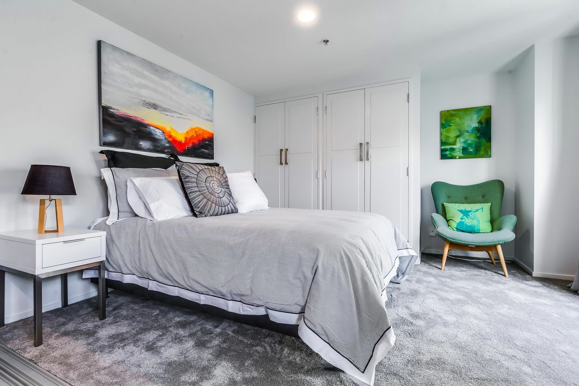 Penthouse With Mezzanine & Harbor Views