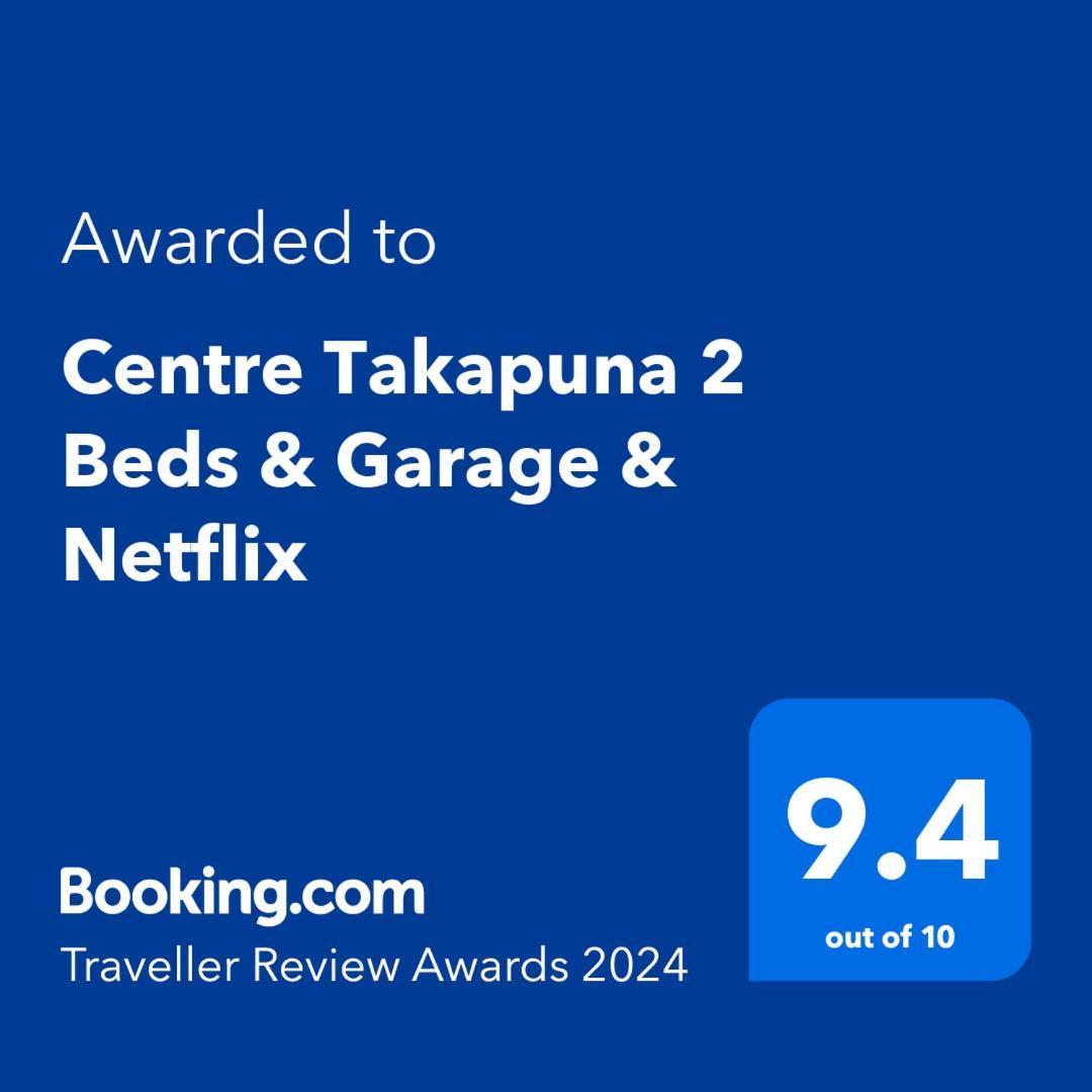 Centre Takapuna 2 Beds & Garage & Netflix