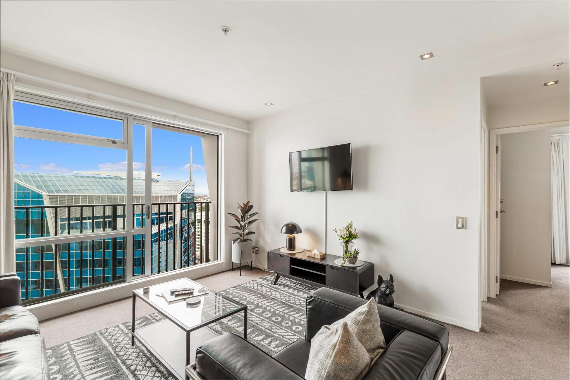 Luxury 2br In Cbd Pool, Gym, Prime Spot Auckland